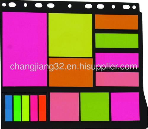 Colorful& fluorescentSelf-adhesive stickynote pad