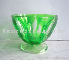 ice cream bowl with double colour