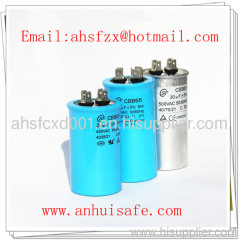 AC motor capacitor for washing machine with UL CE ISO appro