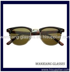 Vintage Half Frame Wayfarers Style Classic Optical Sunglasses