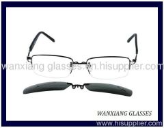 magnetic clip-on frame eyewear