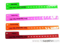 GJ-6070-3 Personalized wristbands for events