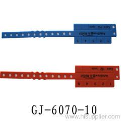 GJ-6070-5 Multi-tab id bracelet for promotion