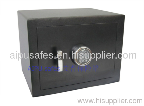 Home & Office safes F350-E/ single wall / fire proof / Lazer cut door /Electronic lock / Black .