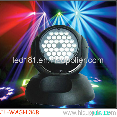 tricolor RGB Moving Head 36*1w/3wMoving Head Wash Light