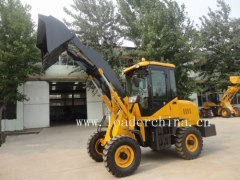 Wheel Loader With Grab Fork