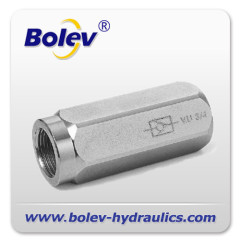 hydraulic one way valve