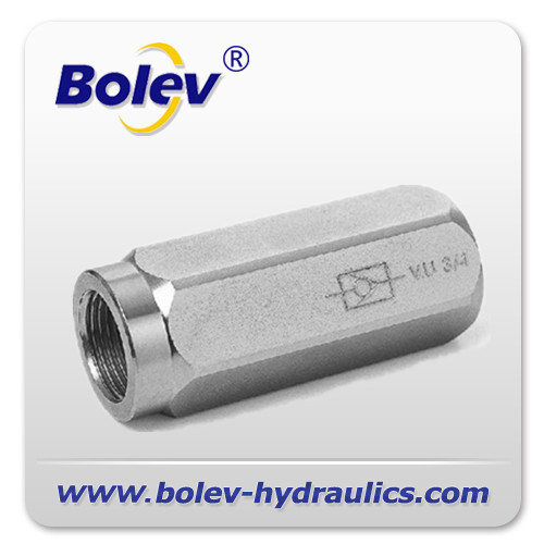 hydraulic one way valve