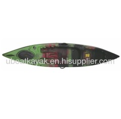 fishing kayak with backrest seats