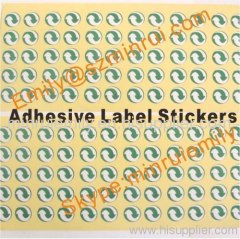 adhesive label stickers