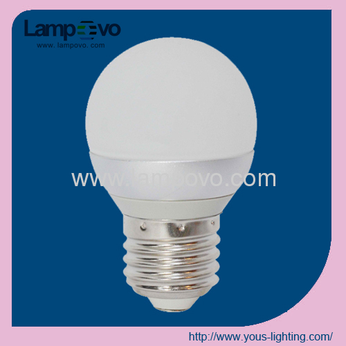 E27 3*1W 3W LED BULB LIGHT G45