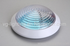 Round Plastic Ceiling Lamp/Made of PC / IP54/ Suitable for 2D PL E27 bulb