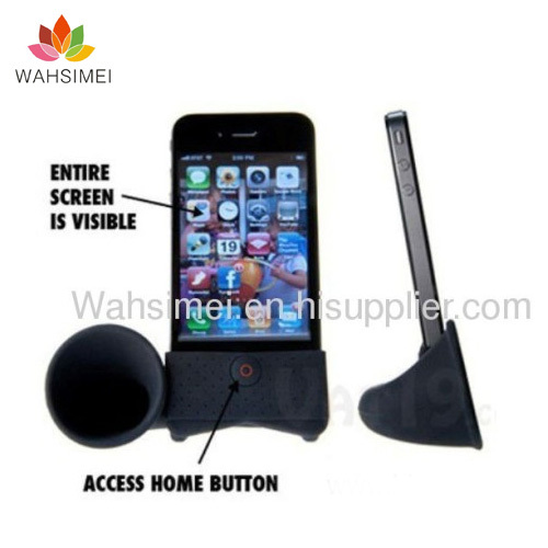 Silicon iphone speaker for phones