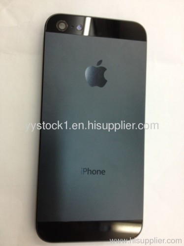 Original Metal iPhone 5 Back Cover Housing with Middle Frame Bezel Replacement