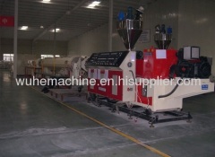 PE pipe prodution line