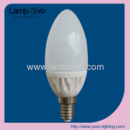 E14 4W LED CANDLE BULB LIGHT AC220-240V C37