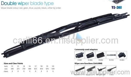 Double Wiper Blade