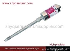 melt pressure transmitter