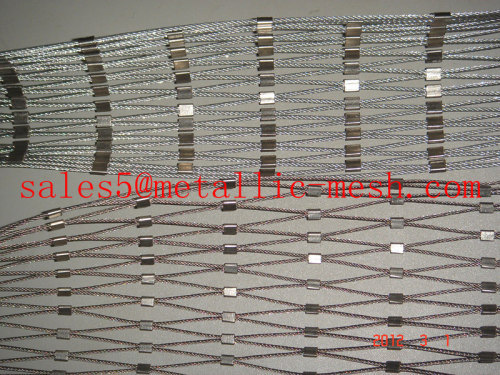 stainless steel building material products / stainless steel wire rope mesh