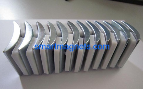 Strong NdFeB Motor Magnet Arc shape