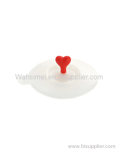 creative silicone cup lids