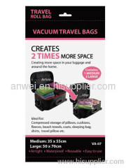 Vacuum Travel Roll Bags