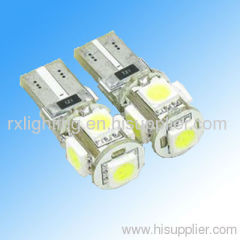 Error free w5 canbus t10 5050smd led car light