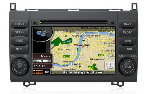 in car dvd system for Mercedes Benz A180 B200