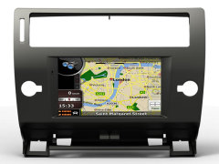 car stereo systems for Citroen C4 headunit withGPS navigation ,RDS radio