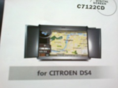 best head unit Car DVD player for Citroen DS4