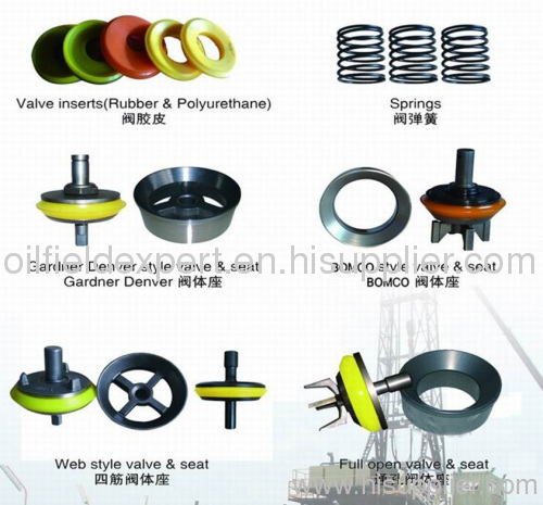 API drilling mud pump valve&seat