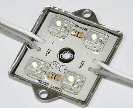 led module light 4 pcs superfux led module light