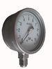 3&quot;: 1.6% Glycerine - Filled Stainless Steel Pressure Gauges For Chemical, Petrochemical