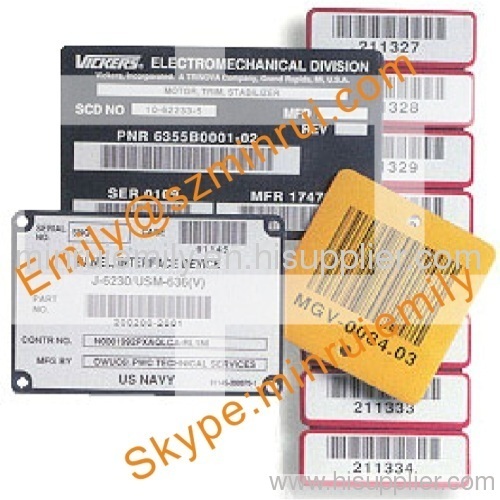 adhesive barcode labels