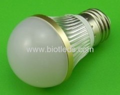 3W 3pcs 1W High Power led bulb E27 base high power led light