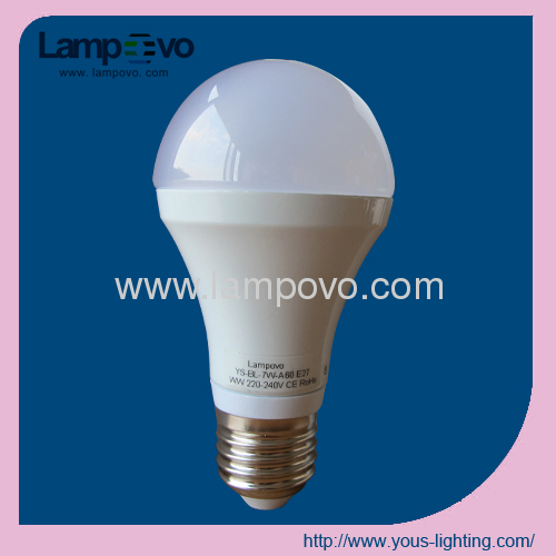 E27 7W LED BULB LIGHT