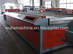 PVC profile extrusion line