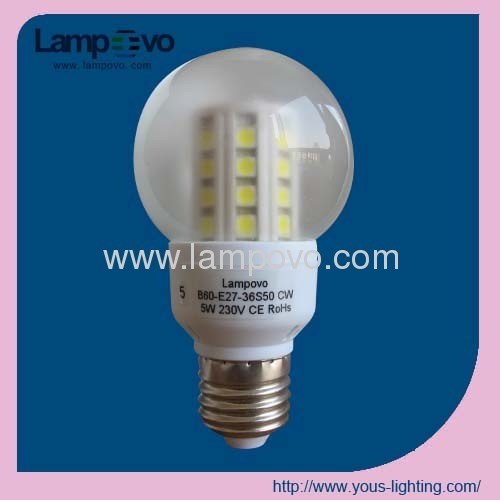 6W BULB LED LIGHT E27