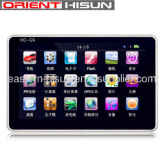 2012 New Design with High Quality G9 5.0 inch High Clear GPS Navigators