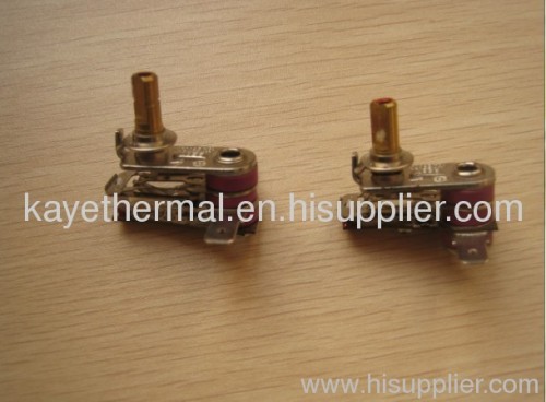 Adjustable Bimetallic Thermostat 10A 250VAC