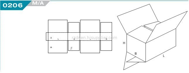 FEFCO Box Style--0206