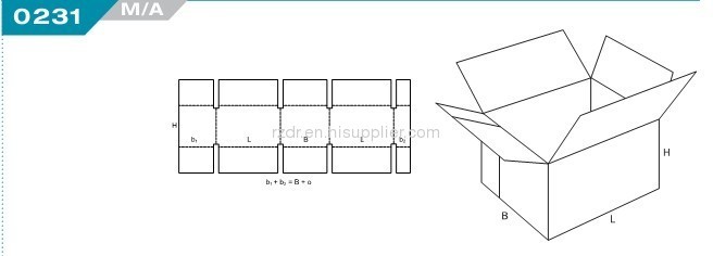 FEFCO Box Style--0231