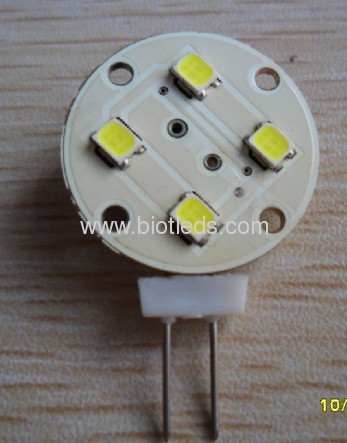 G4 led light G4 bulbs G4 lamp G4 4SMD led bulb side pin