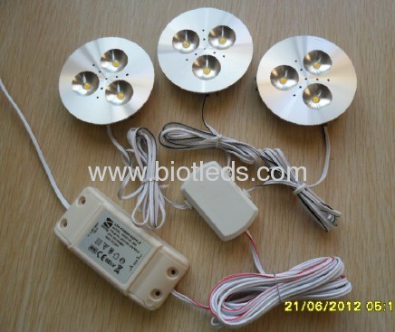 cabinet led lamp led downlight 3pcs cabinet led light