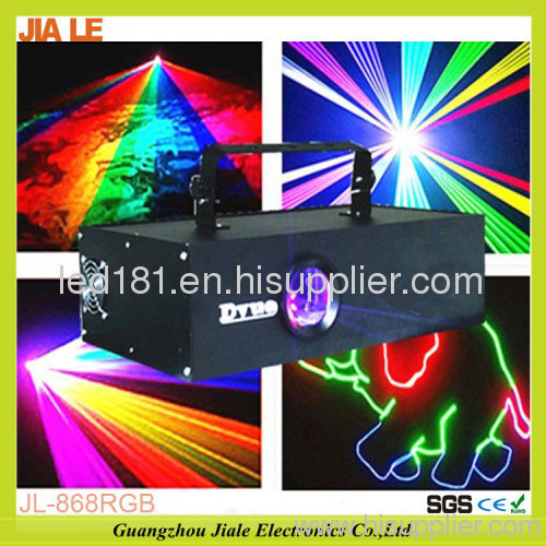 Full color laser animation laser dmx laser light