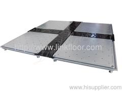 Rivated Hollow Steel Raised Floor with Slots-508