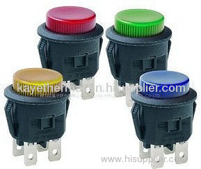 Mini Rocker Switch of Different Colours
