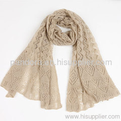 Wholesale Mori Girl Fashion Mohair Infinity Knitting Lace Scarf Shawls Pattern