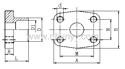 SAE FLANGE/WELD TUDE HYDRAULIC HOSE FITTING PIPE FITTING