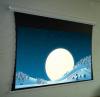 Electric tension projection screen with 12V trigger